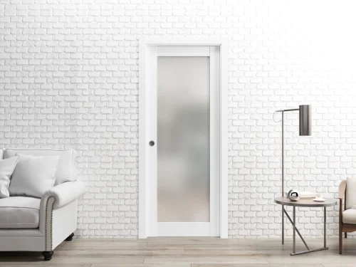 84 inch Toughened Glass Door